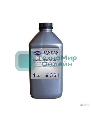 Тонер Handan Универсальный для HP LJ P1005/P1006, Тип HG361, 1 кг, канистра