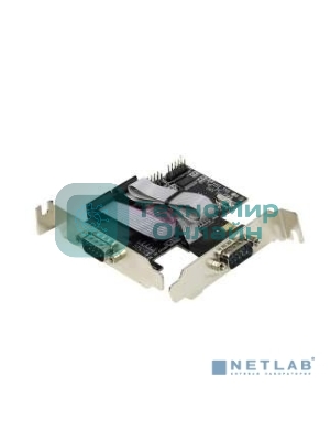 Контроллер ORIENT XWT-PE4SV2LP, PCI-E to COM 4-port (WCH CH384) Low Profile oem 