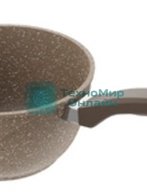 Ковш Мечта Гранит brown 1,7 л, 82806, несъемная ручка, стеклянная крышка