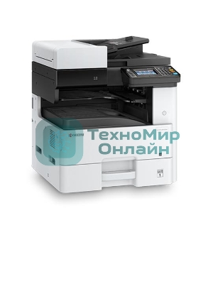 МФУ лазерное Kyocera Ecosys M4125idn (1102P23NL0), A3, ч/б, печ. до 25 стр/мин. (А4) до 12 стр/мин. (А3), скан. до 50 стр/мин., 1200 x 1200 dpi (печать) 600x600dpi (скан.), USB, RJ-45, NFC, Air Print, Mopria