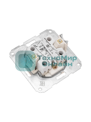 Выключатель DEA 2кл (инд) с/у 10А мех. бежевыйевый Kranz (1/10/120)