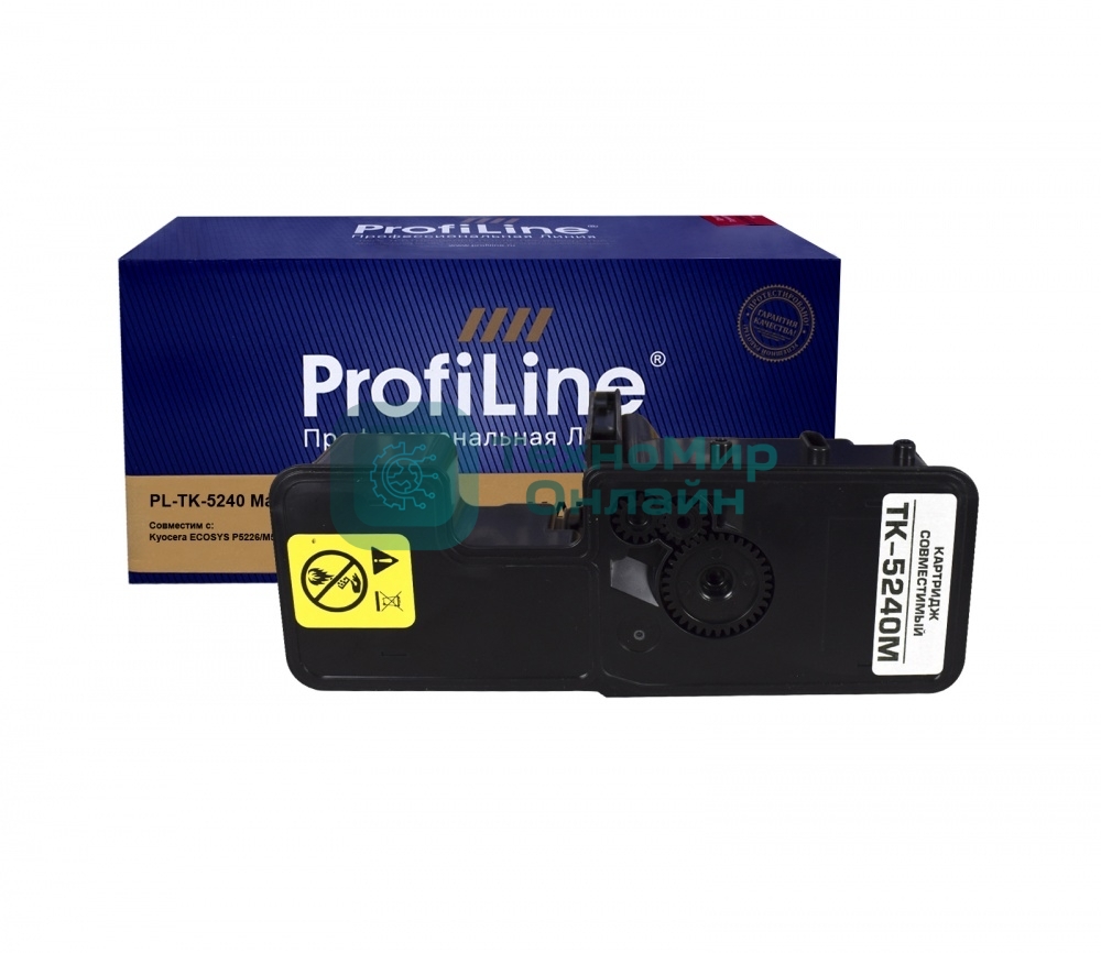 Картридж лазерный ProfiLine совместимый TK-5240M для Kyocera Ecosys P5026CDN/P5026CDW/M5526CDN/M5526CDW пурпурный 3000к