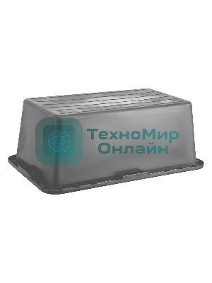 Таз прямоугольный Matrix строительный усиленный, 80 л