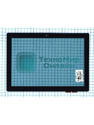 Сенсорное стекло (тачскрин) для Lenovo Miix 700-12ISK черное