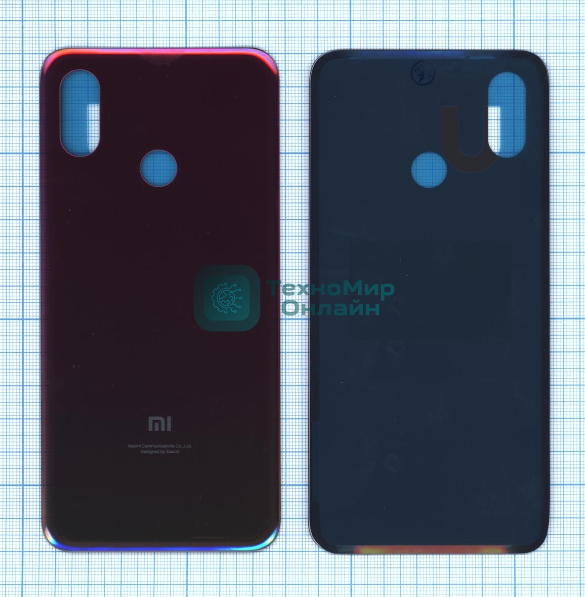 Задняя крышка для Xiaomi Mi 9 фиолетовый