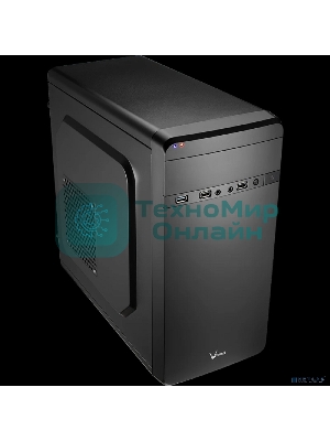 Компьютерный корпус Aerocool/Formula Qs-180 черный без БП mATX 1x80мм 2xUSB 2.0 1xUSB 3.0 audio