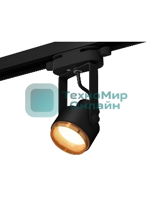 Светильник Ambrella light XT6602023 PBK/PYG черный полированный/золото желтое полированное MR16 GU10 (C6602, N6124)