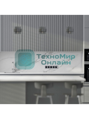 Рамка на 5 постов Slab (серебро софт) W0052965