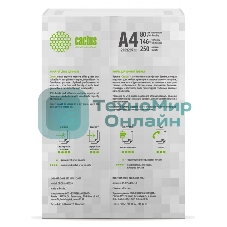Бумага Cactus CS-OP-A480250 A4/80г/м2/250л./белый CIE146%