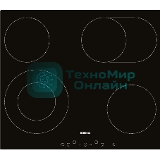 Встраиваемая электрическая варочная панель Beko HIC 64403 T, черный
