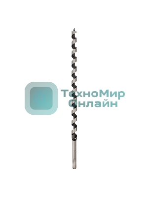 Сверло винтовое по дереву Kranz 18х460 мм, шестигранный хвостовик