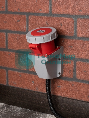 Розетка стационарная наружная 1252 3Р+РЕ+N 32А 380В IP67 PROxima EKF ps-1252-32-380