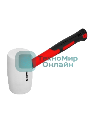 Киянка резиновая Matrix 11197 680 г, белая резина, фибергласовая рукоятка