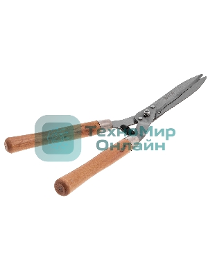Кусторез Palisad 520 мм, волнистые лезвия, деревянные рукоятки