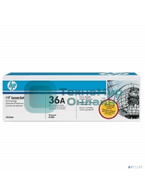 Картридж лазерный HP CB436A черный для LaserJet M1120/M1120n/М1520/Р1505/Р1505n 2000 стр.