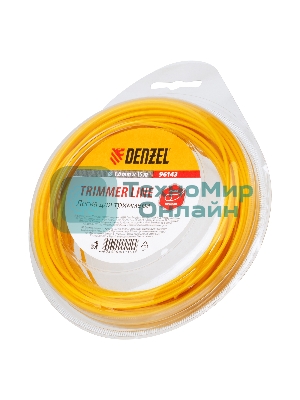 Леска для триммера Denzel круглая, 1,6мм х 15м, блистер Россия