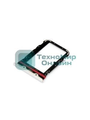 Лоток для SIM-карты Xiaomi Mi CC9 Pro серебристый