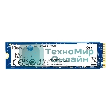 Накопитель SSD Kingston NV3, 2000Gb, M.2 2280, PCIe 4.0 x4, NVMe, R/W 6000/5000