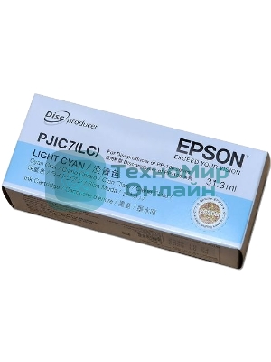 Картридж струйный Epson PJIC7 светло-голубой для Discproducer PP-100 (C13S020448/C13S020689)
