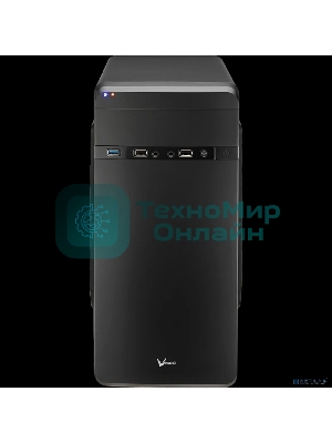 Компьютерный корпус Aerocool/Formula Qs-180 черный без БП mATX 1x80мм 2xUSB 2.0 1xUSB 3.0 audio