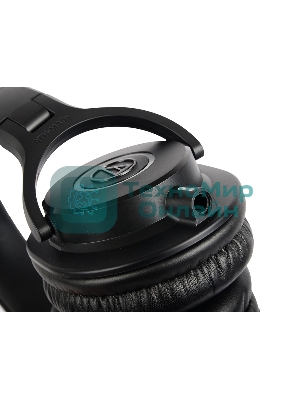 Проводные наушники Audio-Technica ATH-M40X черный, полноразмерные, складная конструкция