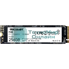 Накопитель SSD Patriot P300, 256Gb, PCIe 3.0 x4, M.2 2280, NVMe, R/W 1700/1100