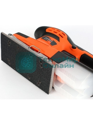 Вибрационная шлифовальная машина PATRIOT OS 120260 Вт, частота колебаний платформы 12 000 1/мин