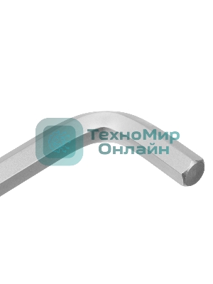 Набор ключей имбусовых Gross 16403 HEX, 1,5–10 мм, S2, 9 шт., удлиненные с шаром, сатинированные