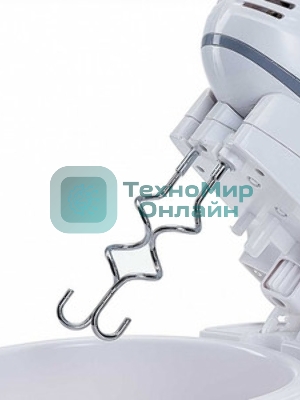 Миксер DELTA LUX DE-7901C белый с серым