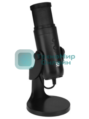 Микрофон DEFENDER (64625) Galactar GMC 250 USB, LED, провод 1.5 м