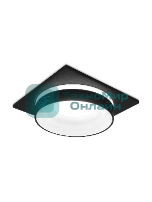 Светильник Ambrella light TN315 SBK черный песок GU5.3 92*92*40