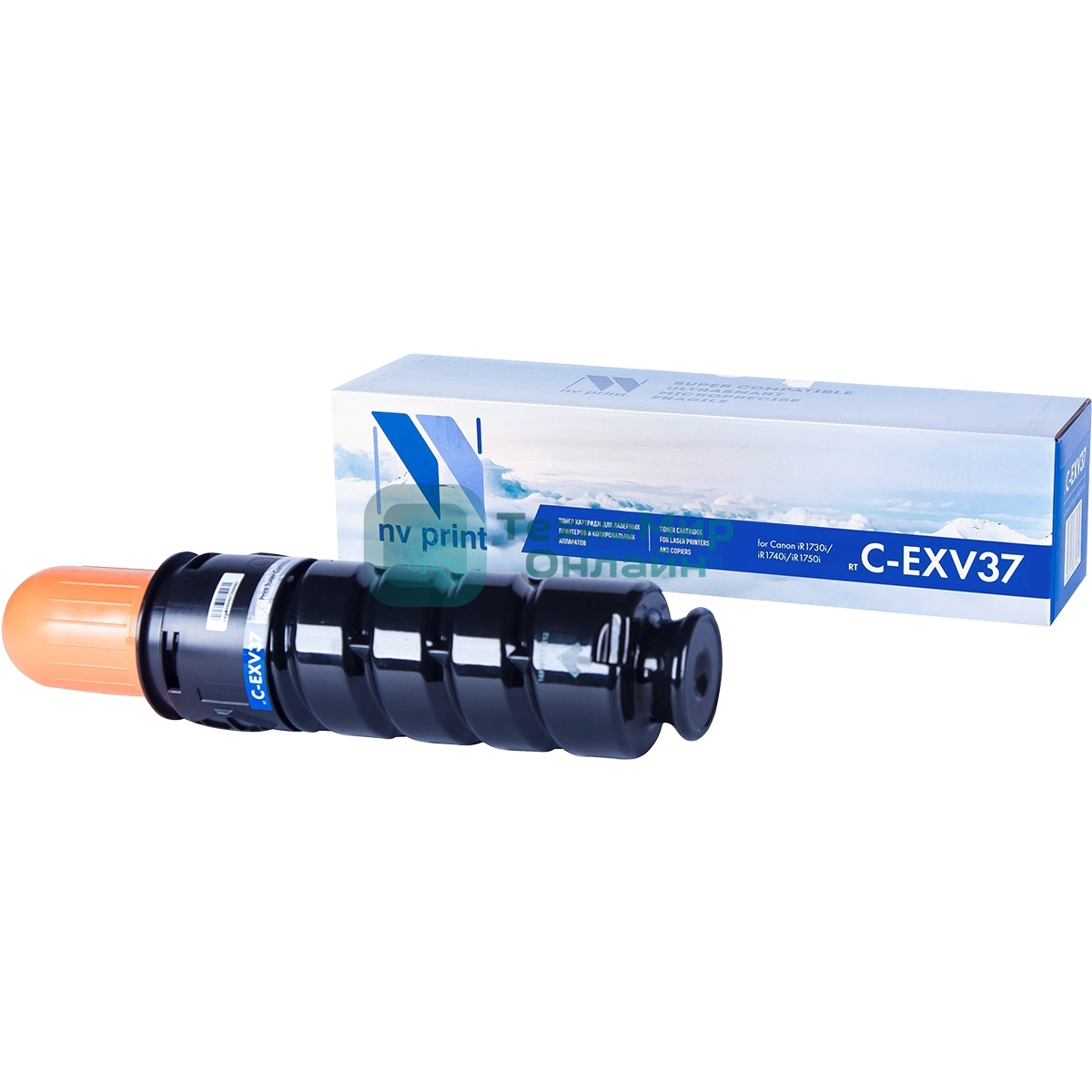 Картридж Тонер-туба NVPrint совместимый Canon C-EXV37 для iR1730i/iR1740i/iR1750i (15100k)