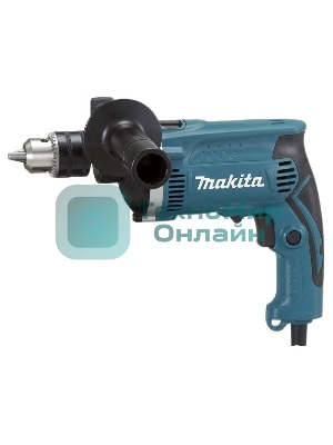 Дрель Makita HP1630K, 710 Вт, сетевая, ударная