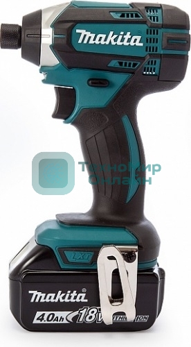 Гайковерт аккумуляторный Makita DTD152RMEуд 18В 2х4А·ч LI-ION 0-3500об/м 1/4'' 1.3кг 165Нм