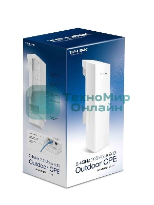 Точка доступа TP-Link SMB CPE210 Outdoor 2.4GHz 300Mbps High power Wireless Access Point WISP Client Router