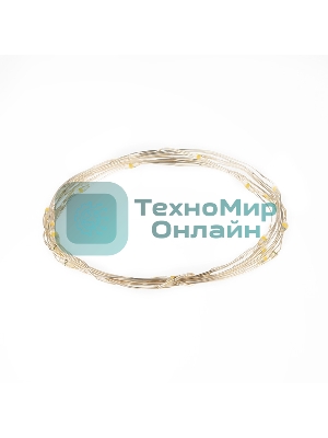 Гирлянда светодиодная Neon-night Роса 2м, 20 LED, БИРЮЗОВЫЙ, IP20, тонкий батарейный блок, 2хCR2032 в комплекте