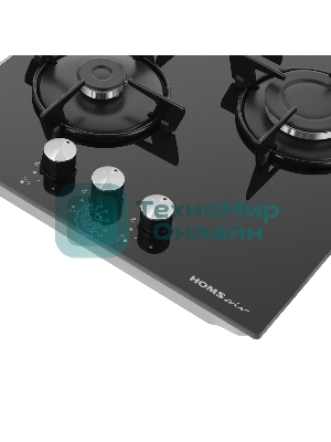 Газовая варочная панель HOMSair HGG431BK