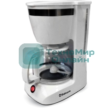 Кофеварка Sakura SA-6109W 1,25л кап