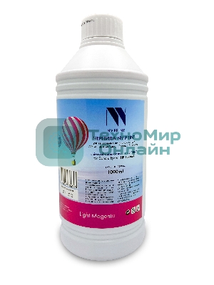 Чернила NVPrint универсальные на водной основе NV-INK1000ULM для аппаратов Сanon/Epson/НР/Lexmark (1000 ml) Light Magenta