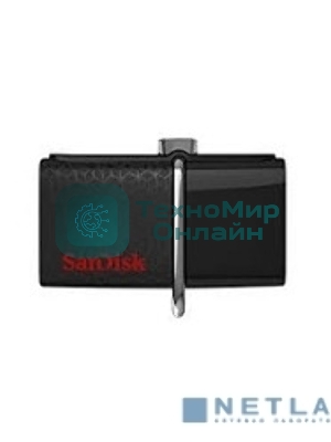 Флешка USB Sandisk 32Gb Ultra Dual SDDD2-032G-GAM46 USB3.0 черный