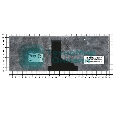 Клавиатура для ноутбука Toshiba L800 L830 черная с черной рамкой