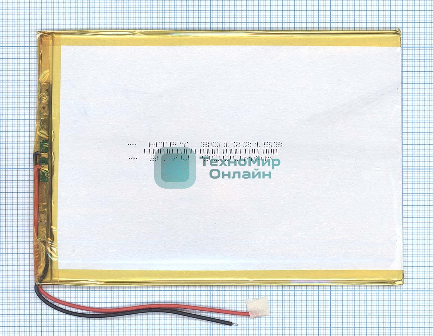 Аккумулятор Li-Pol (батарея) 3x122x153мм 2pin 3.7V/9000mAh