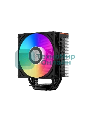 Устройство охлаждения (кулер) PcCooler RT500 Digital BK ARGb RT500-BKAWYL-GL черный 120мм алюминий+медь 2200rpm 32db 4-pin 240W