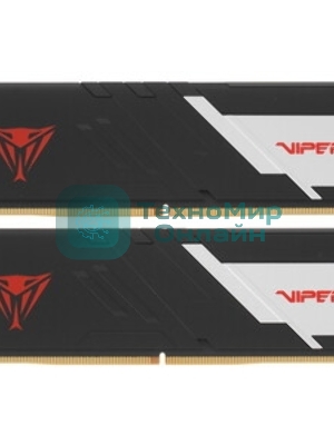 Оперативная память Patriot Viper Venom, DDR5, 16GB (1x16GB), 5600 MHz, CL36, с радиатором, серый