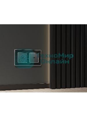 Комплект механизма розетки HDMI 2.0 ALFA Антрацит серый 40V/500mA 2.0GHz 5-18Gbit/s QUANT (AP6640, VM222) MA664010