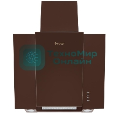 Вытяжка наклонная Gefest ВО 3603 Д1К коричневый, 60 см, 550 куб. м/ч, 76 дБ