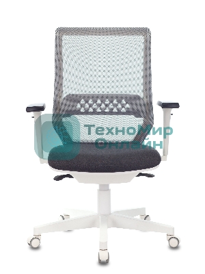 Кресло Бюрократ MC-W611N серый, сетка