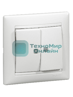 Рамка 1-м Valena белый Legrand 774451