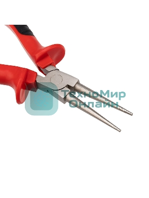 Круглогубцы Rexant 160 мм никелированные, двухкомпонентные рукоятки