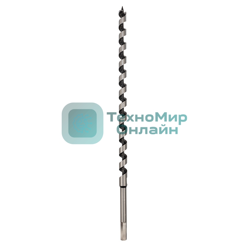 Сверло винтовое по дереву Kranz 16х460 мм, шестигранный хвостовик